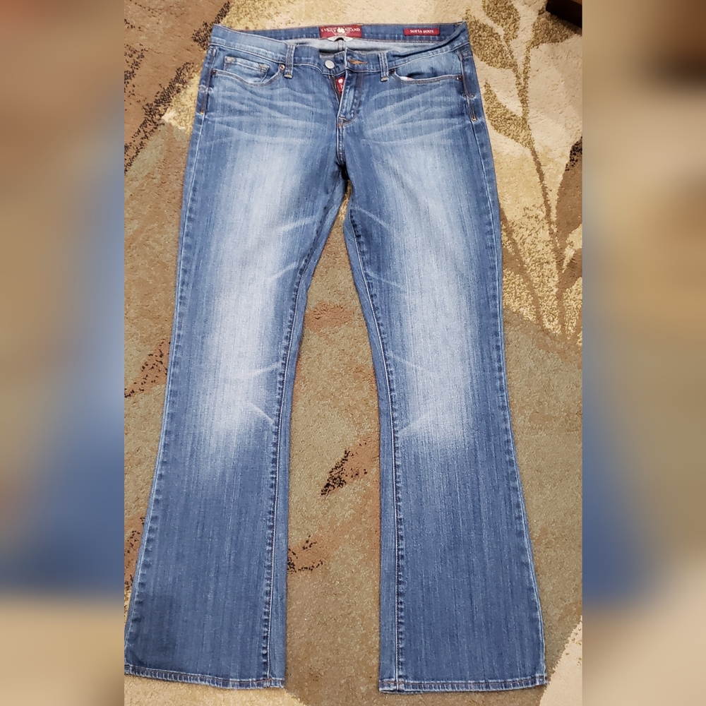 Lucky jeans Sofia boot long Y2K